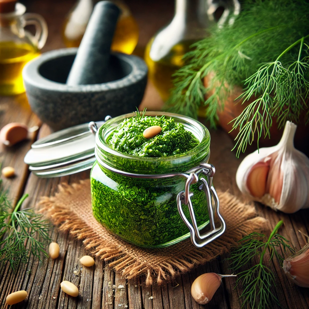 Krapų pesto