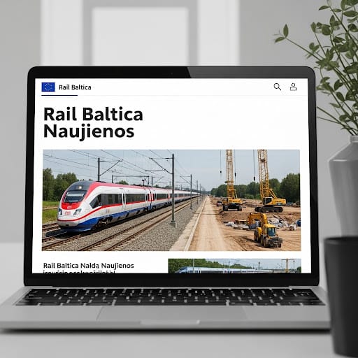 „Rail Baltica“ Naujienos: Ambicingiausio Šimtmečio Projekto Pulsas Lietuvoje ir Baltijos Šalyse