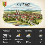 Rietavo Orai: Išsamus Gidas Po Orų Peripetijas Žemaitijos Širdyje