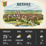 Rietavo Orai: Išsamus Gidas Po Orų Peripetijas Žemaitijos Širdyje