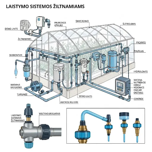 Optimalios Laistymo Sistemos Šiltnamiams: Išsamus Gidas Sėkmingam Derliui