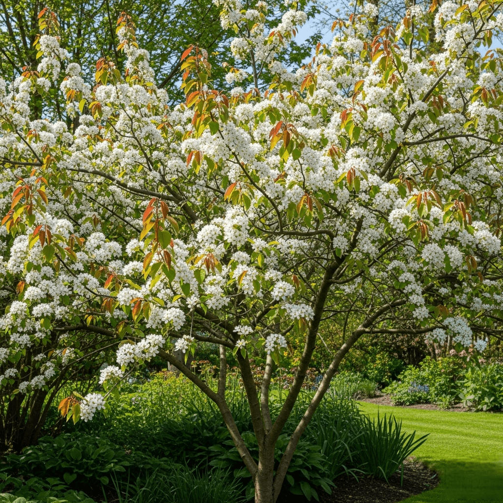 Lamarko medlieva (Amelanchier lamarckii): Viskas, ką reikia žinoti apie sodo karalienę
