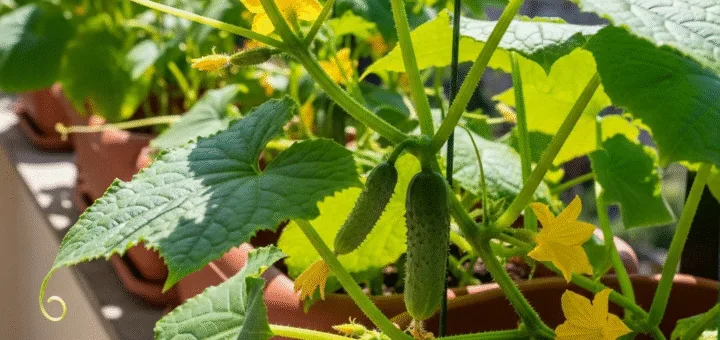 Agurkų auginimas vazonuose: Išsamus gidas nuo sėklos iki traškaus derliaus Jūsų balkone