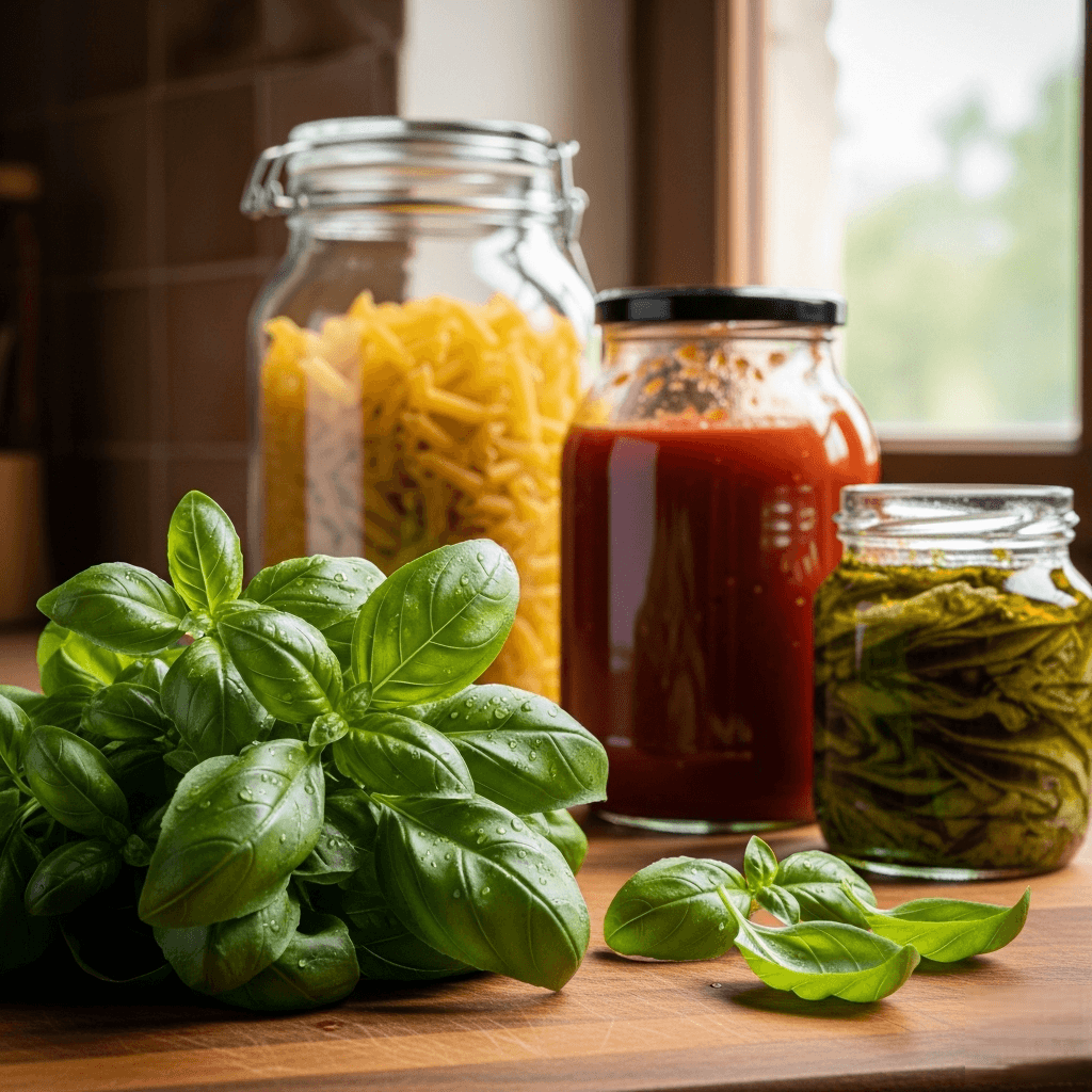 Bazilikai Žiemai: Išsamus Gidas, Kaip Išsaugoti Vasaros Skonį ir Aromatą Stiklainėlyje Bazilikai Žiemai: Išsamus Gidas, Kaip Išsaugoti Vasaros Skonį ir Aromatą Stiklainėlyje