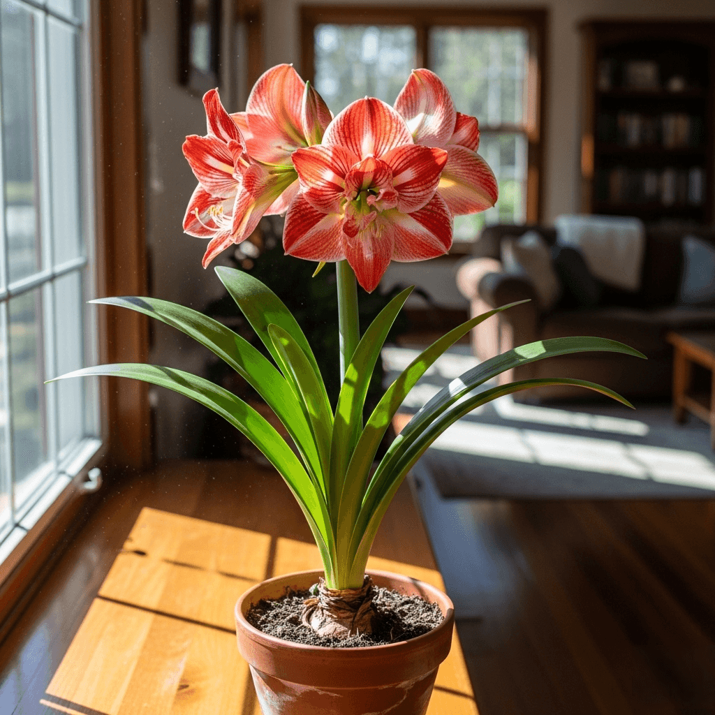 Amariliai (Hippeastrum): Prabangių Žiedų Karaliai Jūsų Namuose – Išsami Auginimo Instrukcija Amariliai (Hippeastrum): Prabangių Žiedų Karaliai Jūsų Namuose – Išsami Auginimo Instrukcija