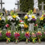 Kapų Puokštės: Kaip Išreikšti Pagarbą ir Atmintį Gėlėmis – Tradicijos ir Šiuolaikinės Idėjos