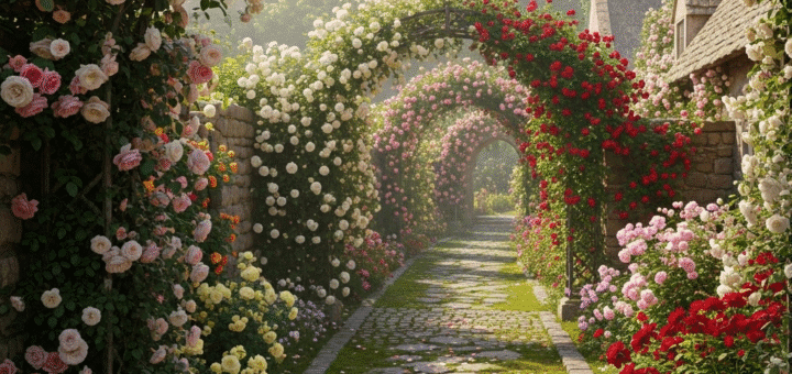 Vijoklinės Rožės: Išsamus Gidas, Kaip Savo Sodą Paversti Žydinčia Pasakų Karalyste