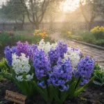 Rytinis hiacintas: spalvų ir aromatų simfonija, prikelianti sodą naujam gyvenimui