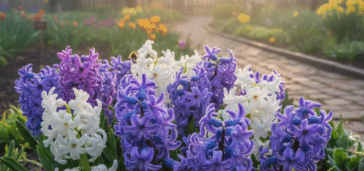 Rytinis hiacintas: spalvų ir aromatų simfonija, prikelianti sodą naujam gyvenimui