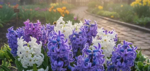 Rytinis hiacintas: spalvų ir aromatų simfonija, prikelianti sodą naujam gyvenimui