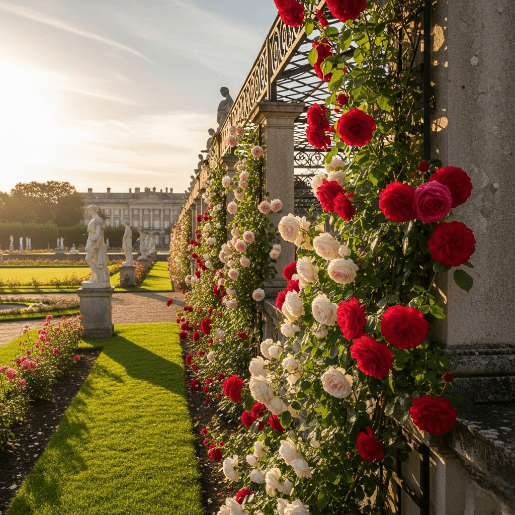 Vijoklinės Rožės: Karališkas Sodo Žydėjimas ir Išsami Auginimo Instrukcija