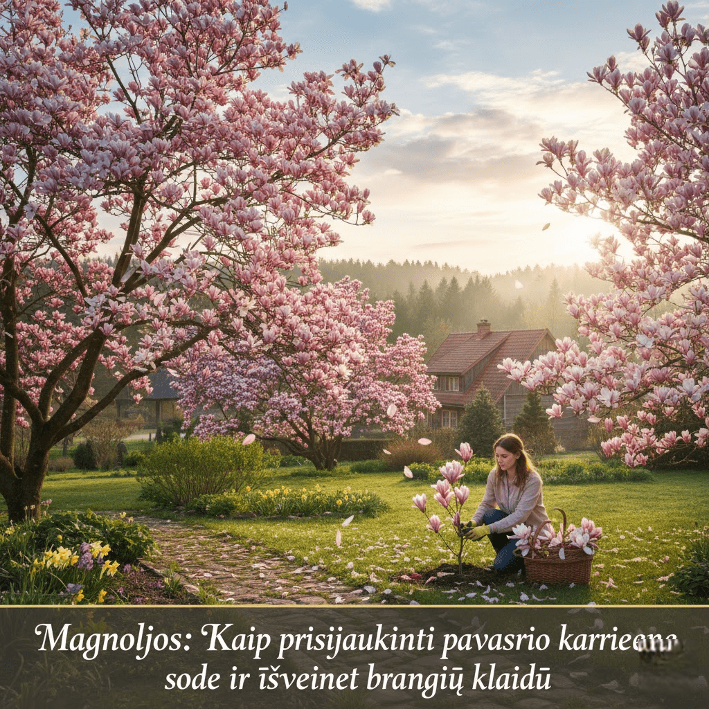 Magnolijos: Kaip prisijaukinti pavasario karalienę savo sode ir išvengti brangių klaidų Magnolijos: Kaip prisijaukinti pavasario karalienę savo sode ir išvengti brangių klaidų