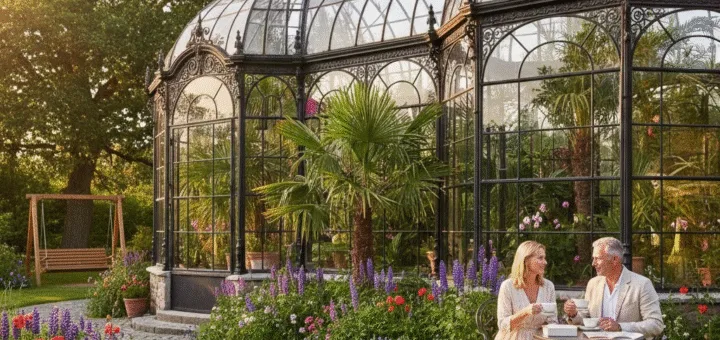 Stiklo rūmai jūsų sode: Kodėl klasika niekada neišeina iš mados ir kaip pasirinkti teisingai