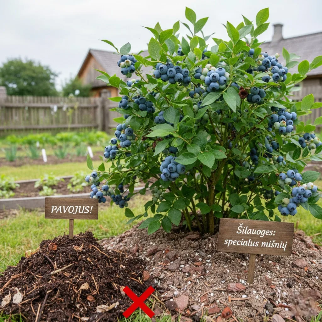 Šilauogių mitybos strategija: kodėl įprastas sodo kompostas joms yra nuodas ir kuo tręšti gausiam derliui?