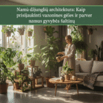 Namų džiunglių architektūra: Kaip prisijaukinti vazonines gėles ir paversti namus gyvybės šaltiniu