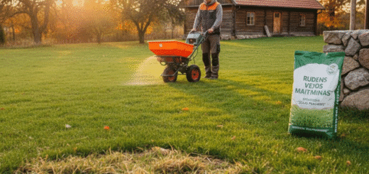 Strategija „Žalias Pavasaris“: Kodėl Rudeninis Vejos Maitinimas Yra Svarbesnis Už Pavasarinį Žadinimą