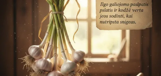Vasariniai česnakai: Ilgo galiojimo paslaptis ir kodėl verta juos sodinti, kai nutirpsta sniegas