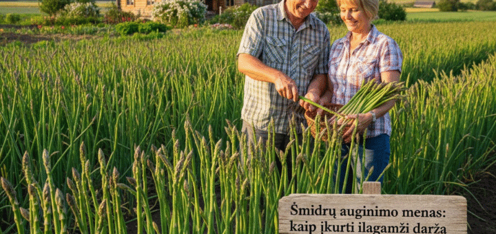 Smidrų auginimo menas: kaip įkurti ilgaamžį daržą ir mėgautis karališku derliumi 20 metų