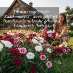 Dianthus sugrįžimas: Kodėl senovinė „dievų gėlė“ vėl karaliauja lietuviškuose gėlynuose ir šiuolaikinėje floristikoje
