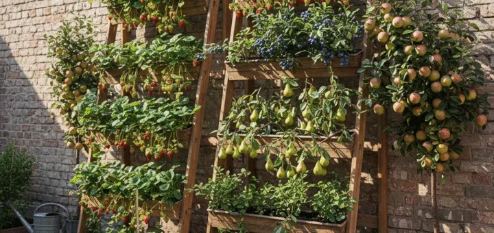 Vertikalus Sodas: Kaip Užauginti Gausų Vaisių Derlių Net ir Mažiausiame Sklype