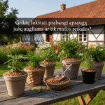 Grikių lukštai: prabangi apsauga jūsų augalams ar tik mados reikalas?