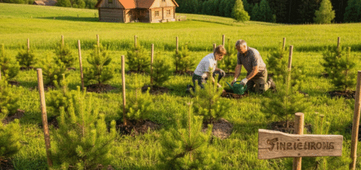 Žaliasis kiemo karkasas: Kaip pasirinkti, sodinti ir puoselėti pušis ilgalaikiam rezultatui