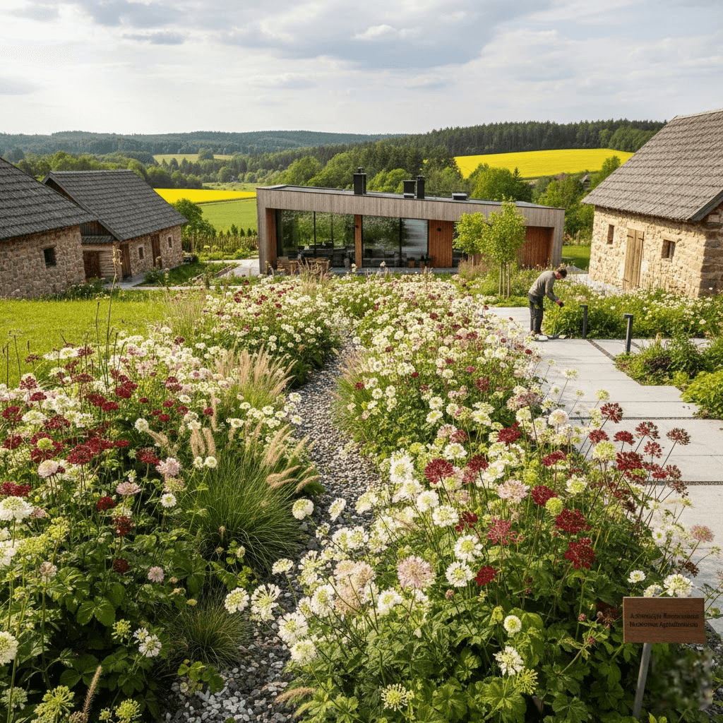 Astrancijų renesansas: Kaip šios ilgaamžės gėlės tapo modernaus apželdinimo favoritėmis