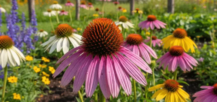 Purpurinė sodo karalienė ir jos spalvingosios seserys: Kodėl ežiuolė nusipelno geriausios vietos jūsų gėlyne?