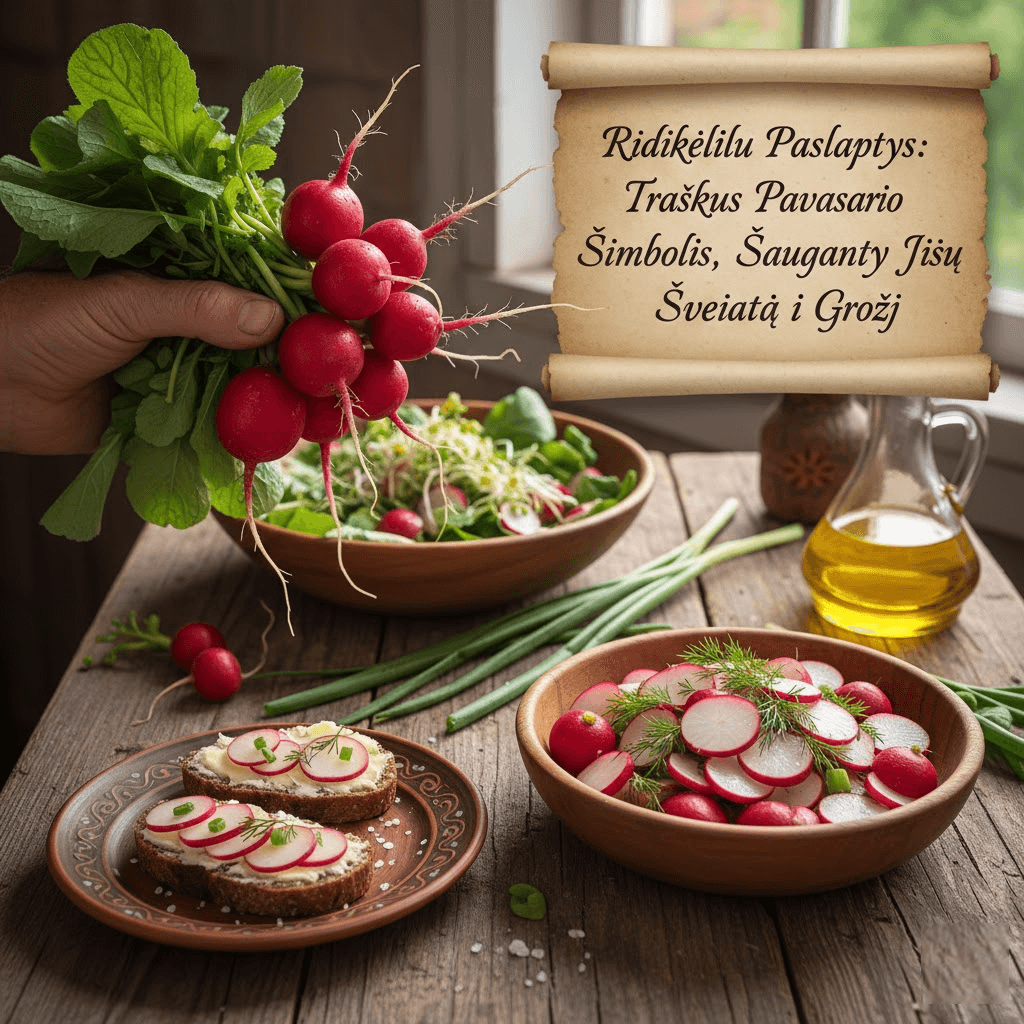 Ridikėlių Paslaptys: Traškus Pavasario Simbolis, Saugantis Jūsų Sveikatą ir Grožį Ridikėlių Paslaptys: Traškus Pavasario Simbolis, Saugantis Jūsų Sveikatą ir Grožį