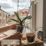 Nauja gyvybė ant palangės: Profesionalus žvilgsnis į orchidėjų persodinimą be streso