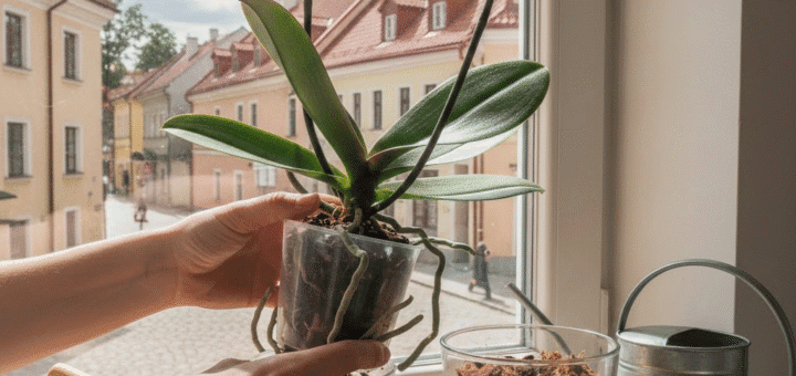 Nauja gyvybė ant palangės: Profesionalus žvilgsnis į orchidėjų persodinimą be streso