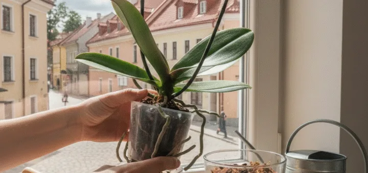 Nauja gyvybė ant palangės: Profesionalus žvilgsnis į orchidėjų persodinimą be streso