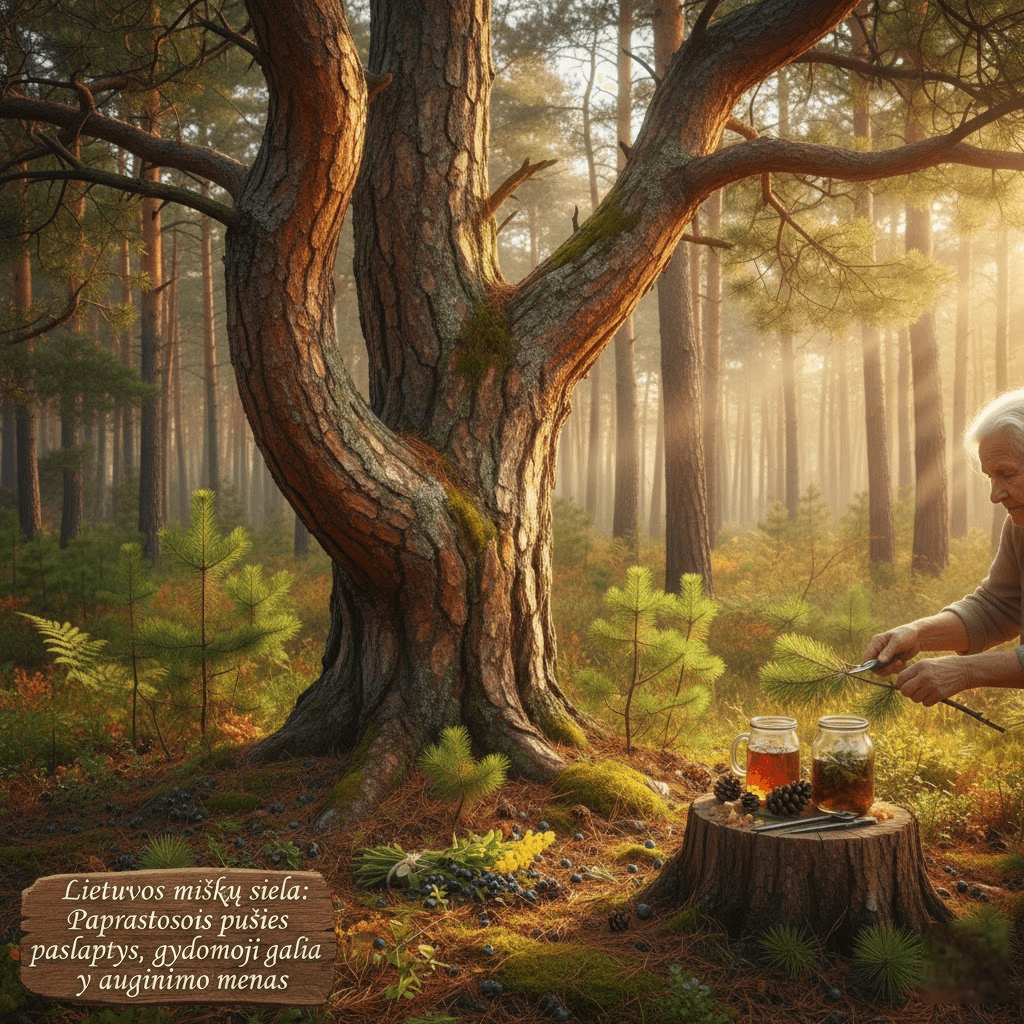 Lietuvos miškų siela: Paprastosios pušies paslaptys, gydomoji galia ir auginimo menas