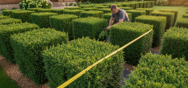Tujų gyvatvorės geometrija: Kodėl centimetrai lemia jūsų kiemo ateitį?