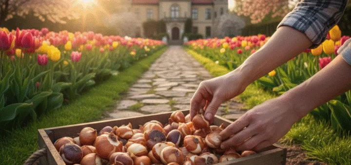 Karališkas pavasaris sode: tulpių svogūnėlių pasirinkimo ir sodinimo menas be paslapčių