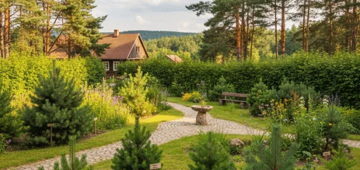 Žalioji kiemo tvirtovė: Pušų auginimo menas, veislės ir paslaptys Lietuvos klimate