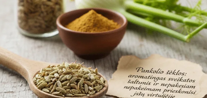Pankolio sėklos: aromatingas sveikatos šaltinis ir nepakeičiamas prieskonis jūsų virtuvėje