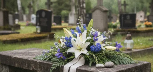 Harmonija ir Rimtis: Iškalbingos Gėlių Kompozicijos Jūsų Artimųjų Atminimui