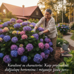 Karalienė su charakteriu: Kaip prisijaukinti didžialapę hortenziją ir mėgautis žiedų jūra