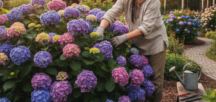 Karalienė su charakteriu: Kaip prisijaukinti didžialapę hortenziją ir mėgautis žiedų jūra