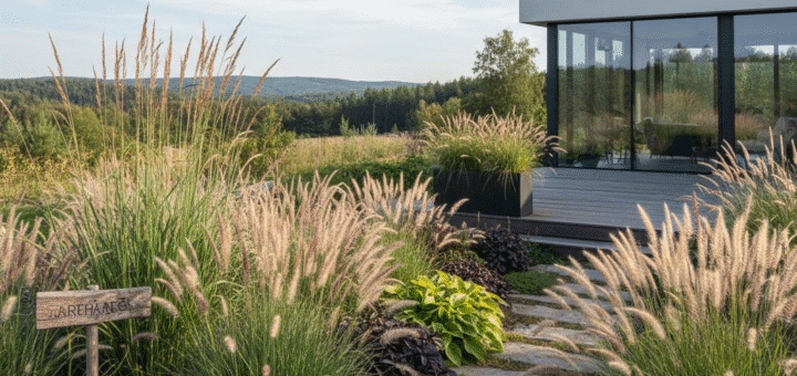 Sodo dinamika ir tekstūros: kodėl dekoratyvinės žolės tampa modernaus kraštovaizdžio ašimi