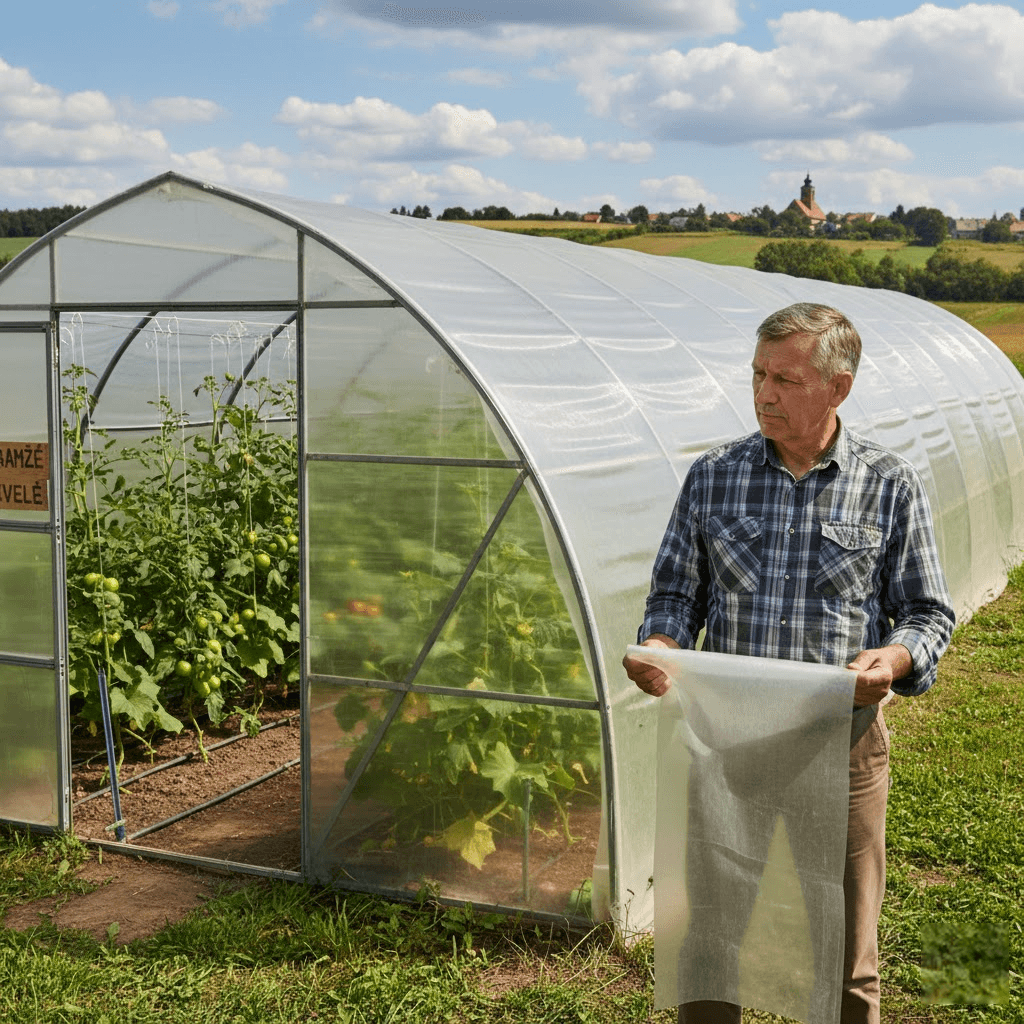 Investicija į derlių: Kaip išsirinkti šiltnamio plėvelę, kurios nereikės keisti kasmet