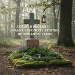 Atminti ir Pagerbti: Ilgaamžė Kapavietės Estetika Be Nuolatinio Vargo
