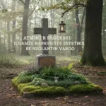 Atminti ir Pagerbti: Ilgaamžė Kapavietės Estetika Be Nuolatinio Vargo