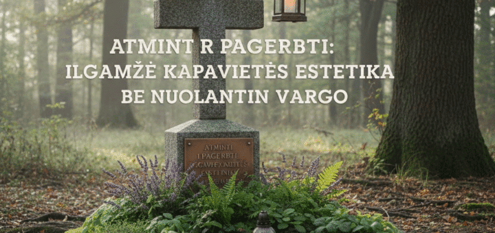 Atminti ir Pagerbti: Ilgaamžė Kapavietės Estetika Be Nuolatinio Vargo