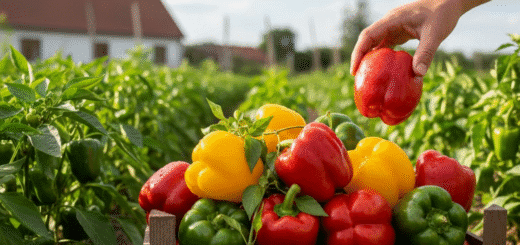 Paprikų derlius Lietuvoje: Kaip užsiauginti traškias ir sultingas daržoves net ir kaprizingą vasarą