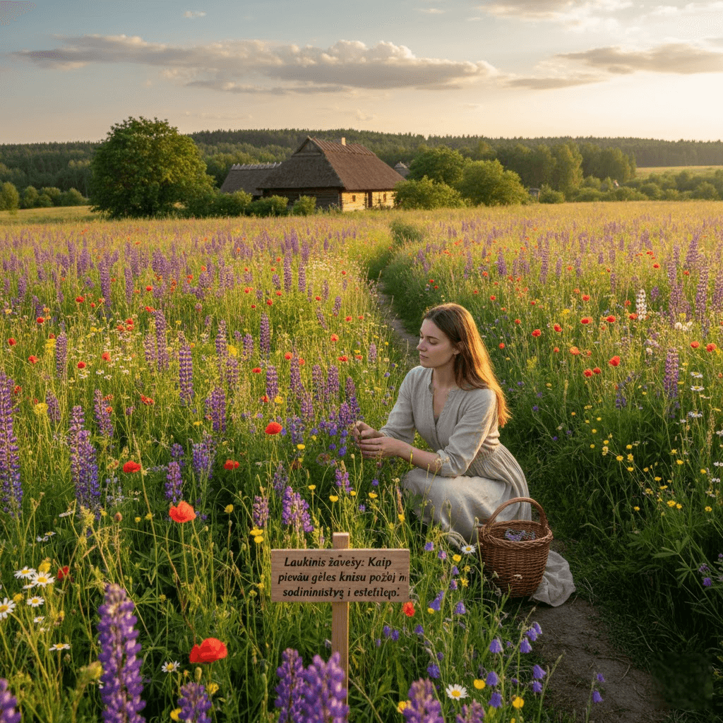 Laukinis žavesys: Kaip pievų gėlės keičia mūsų požiūrį į sodininkystę ir estetiką Laukinis žavesys: Kaip pievų gėlės keičia mūsų požiūrį į sodininkystę ir estetiką