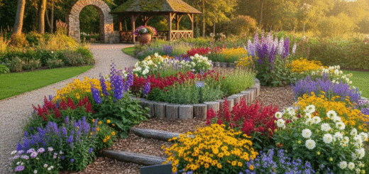 Spalvų architektūra sode: Gėlyno planavimo principai ir tvarios estetikos kūrimas
