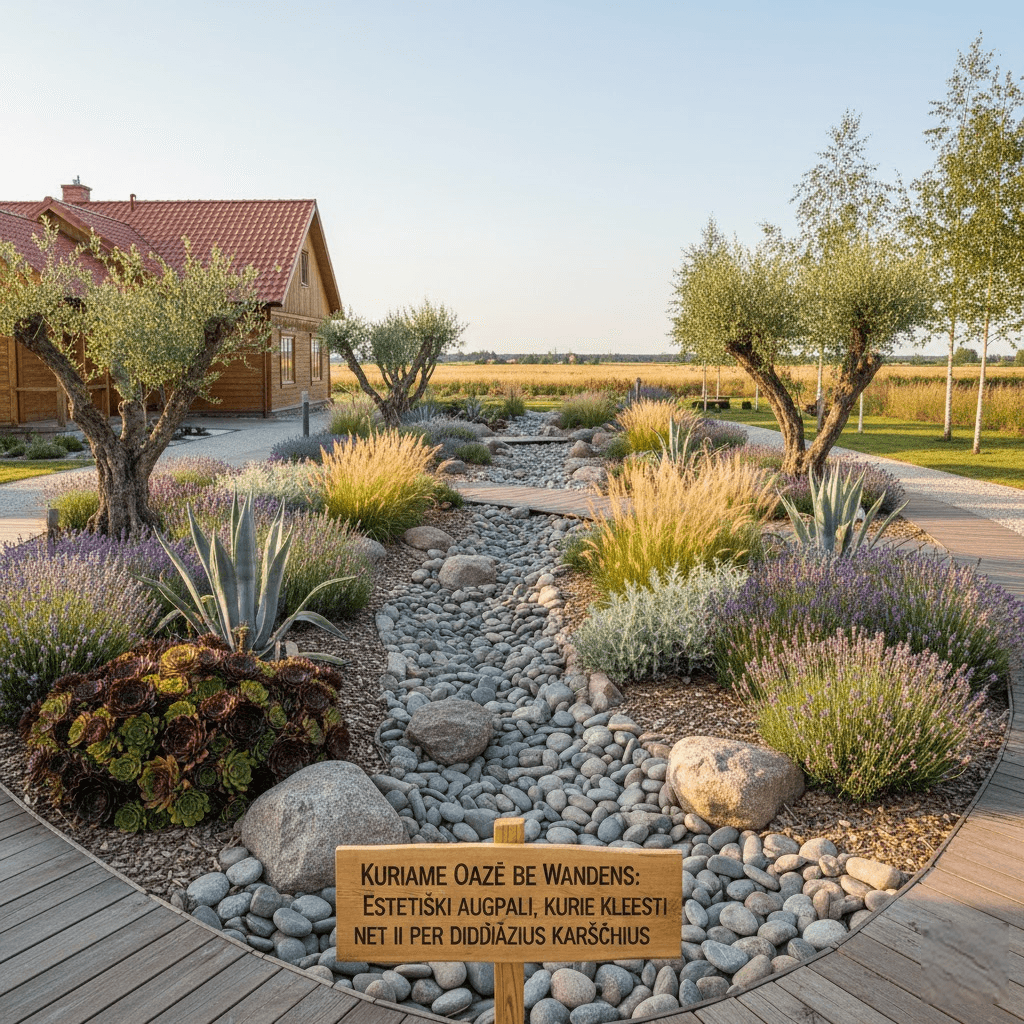 Kuriame Oazę Be Vandens: Estetiški Augalai, Kurie Klesti Net ir Per Didžiausius Karščius Kuriame Oazę Be Vandens: Estetiški Augalai, Kurie Klesti Net ir Per Didžiausius Karščius