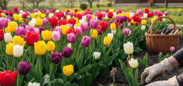 Pavasario triumfas gėlyne: darželinės tulpės ir jų auginimo paslaptys, kurias dažnai praleidžiame